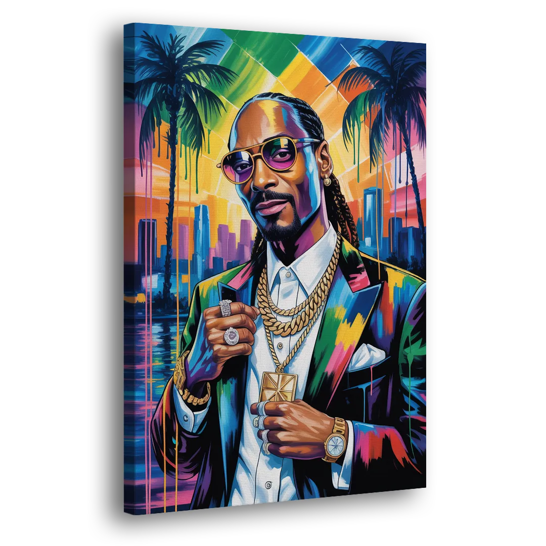 Chronic Wave Side - Canvas Wall Art