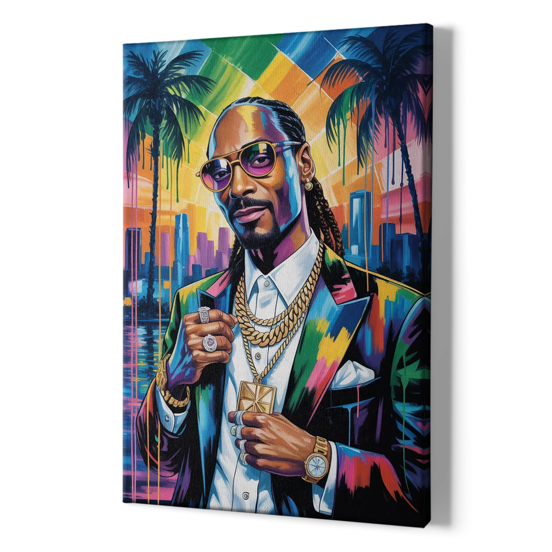 Chronic Wave - Canvas Print Art Sides