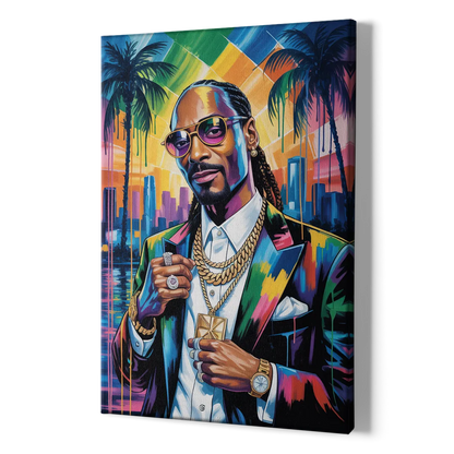 Chronic Wave - Canvas Print Art Sides