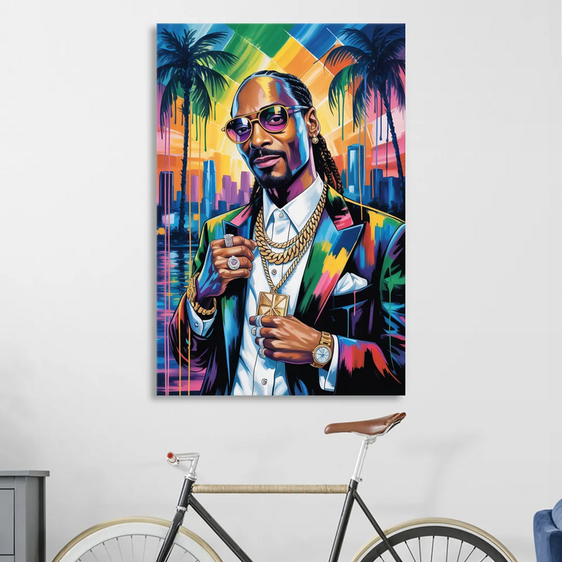 Chronic Wave Sitting Room - Canvas Wall Art