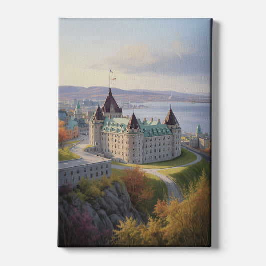 Citadel of Quebec - Canvas Wall Art