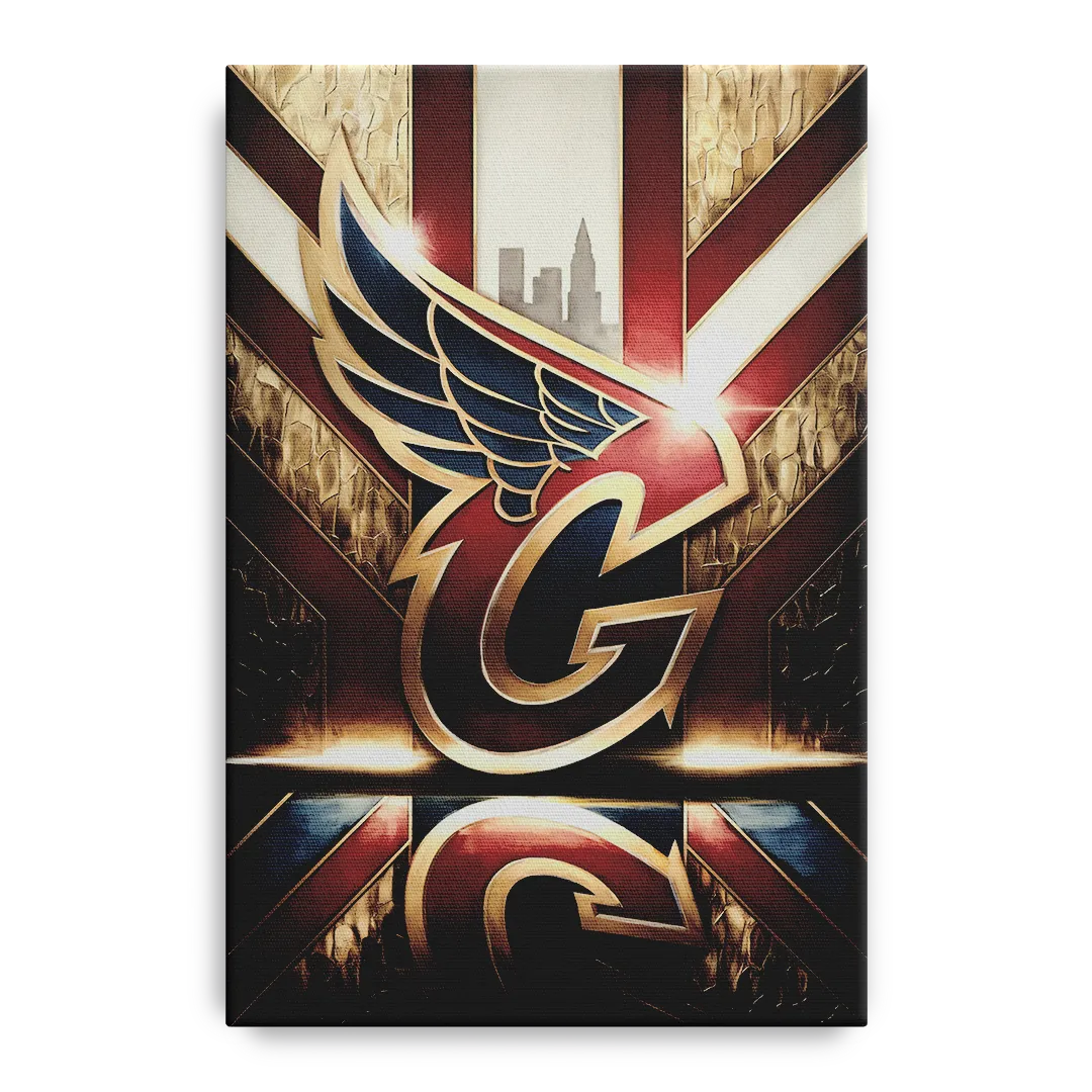 Cleveland Guardians Tribute Front - Canvas Wall Art
