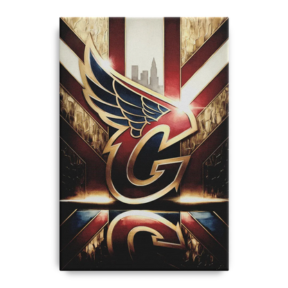 Cleveland Guardians Tribute Front - Canvas Wall Art