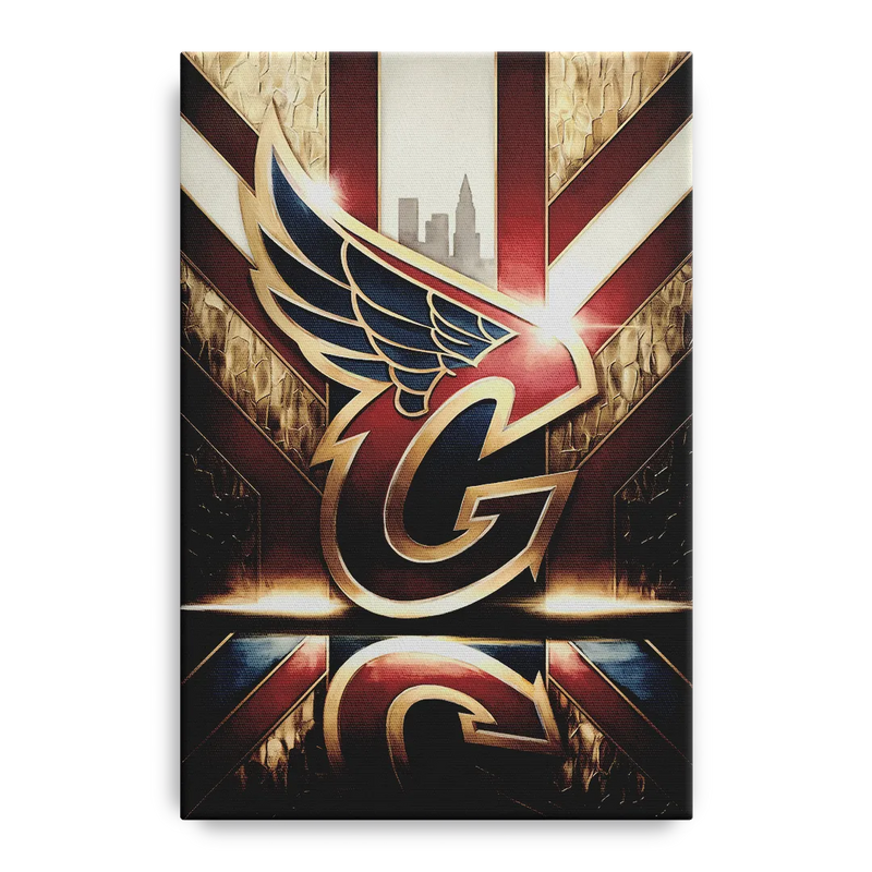 Cleveland Guardians Tribute Front - Canvas Wall Art