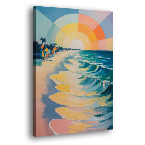 Coco Beach Sunrise - Canvas Wall Art