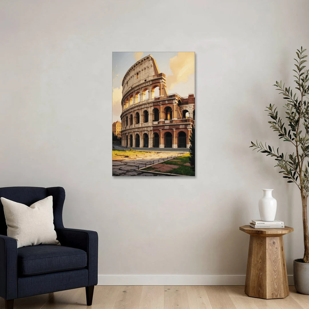 Colosseum Majesty - Canvas Wall Art - Sofa - 24x36