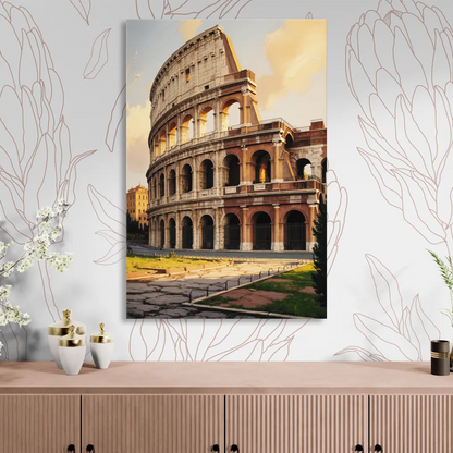 Colosseum Majesty Sitting Room - Canvas Wall Art