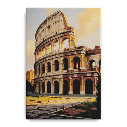 Colosseum Majesty Front - Canvas Wall Art