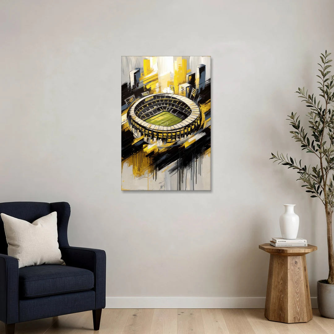 Columbus Crew FC Legacy - Canvas Wall Art - Sofa - 24x36