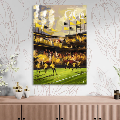 Columbus Crew Soccer Spirit Living Room - Canvas Wall Art