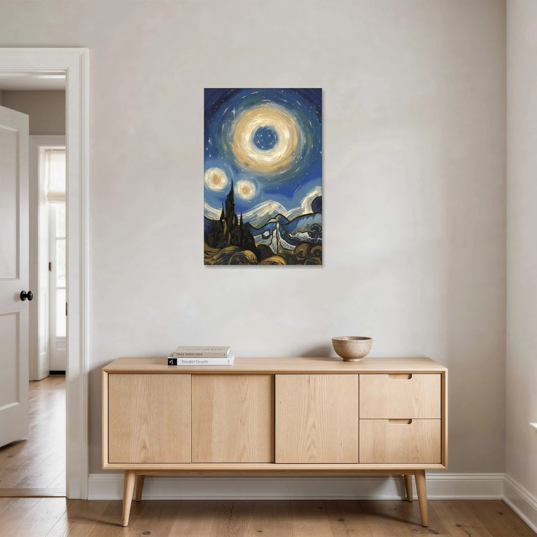 Corona Nightscape Glow - Canvas Wall Art - Coffee Table - 24x36