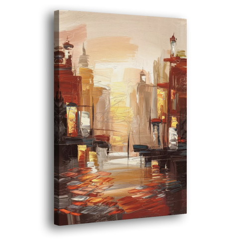 Corona Serene Landscape - Canvas Wall Art - Side