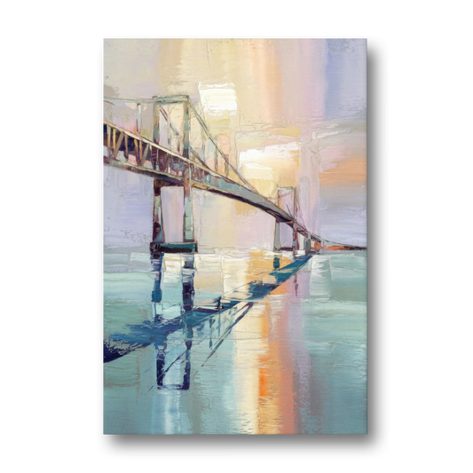 Corpus Christi Harbor Bridge - Canvas Wall Art - Front