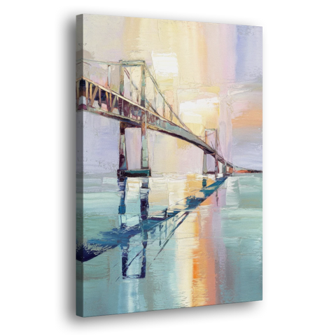 Corpus Christi Harbor Bridge - Canvas Wall Art - Side