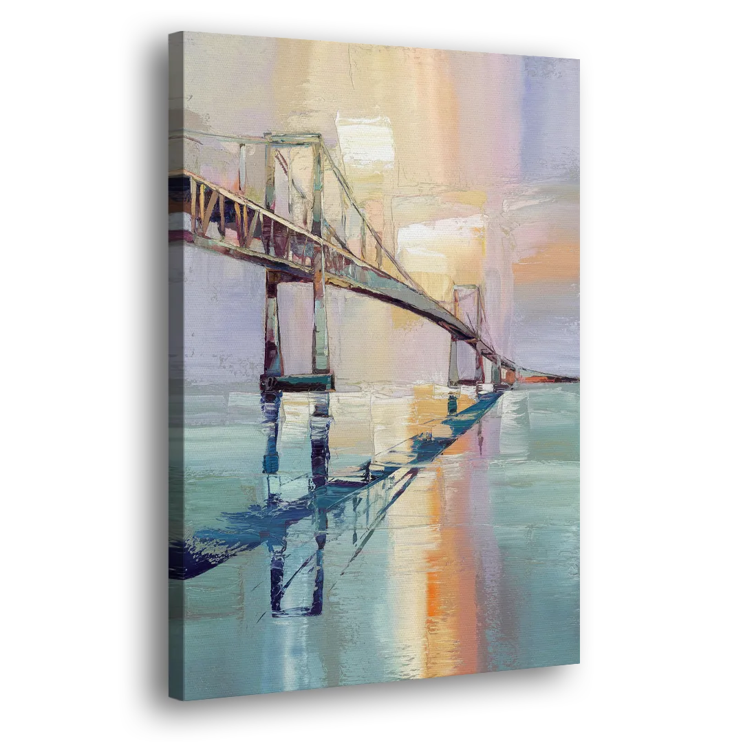 Corpus Christi Harbor Bridge Side - Canvas Wall Art