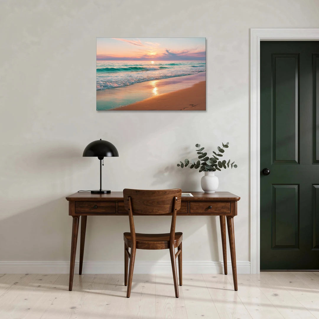 Corpus Christi Padre Island - Canvas Wall Art - Office - 36x24