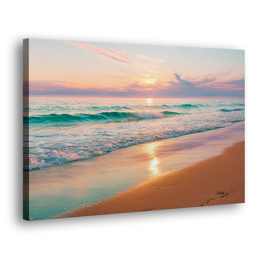 Corpus Christi Padre Island Side - Canvas Wall Art