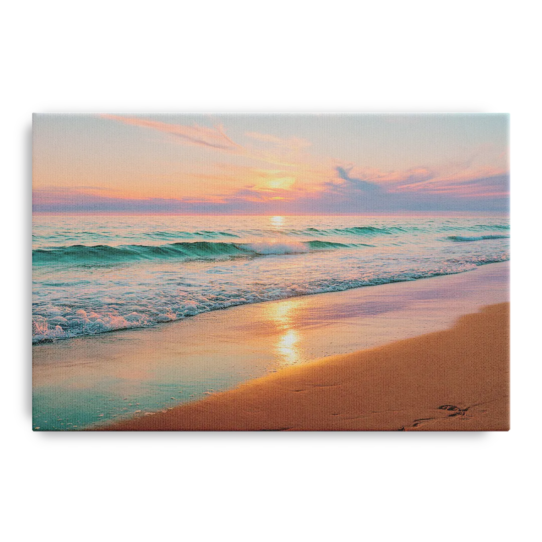 Corpus Christi Padre Island Front - Canvas Wall Art