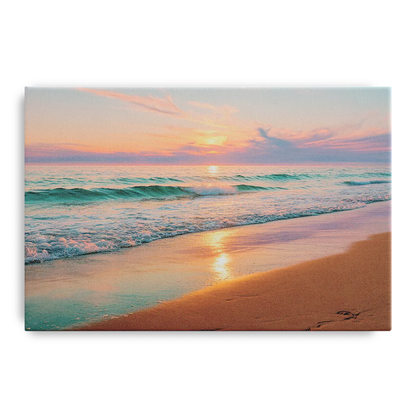 Corpus Christi Padre Island Front - Canvas Wall Art