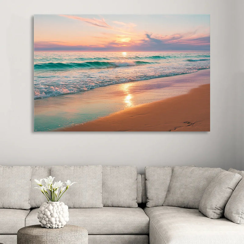 Corpus Christi Padre Island Sitting Room - Canvas Wall Art