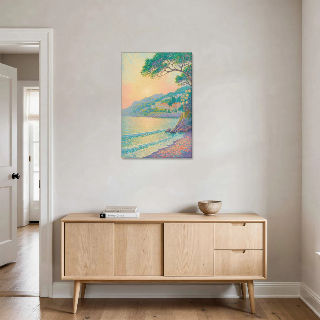 Cote d'Azur Bliss - Canvas Wall Art - Coffee Table - 24x36