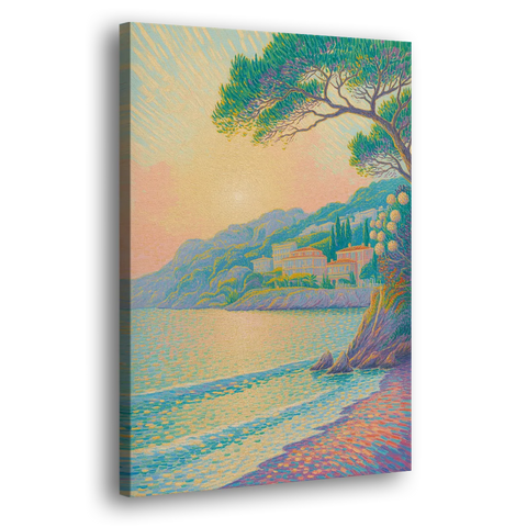 Cote d'Azur Bliss - Canvas Wall Art