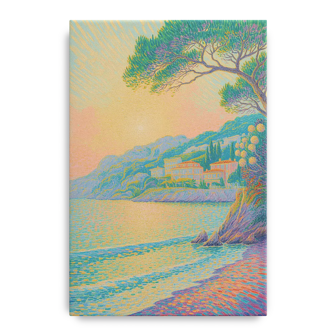 Cote d'Azur Bliss Front - Canvas Wall Art