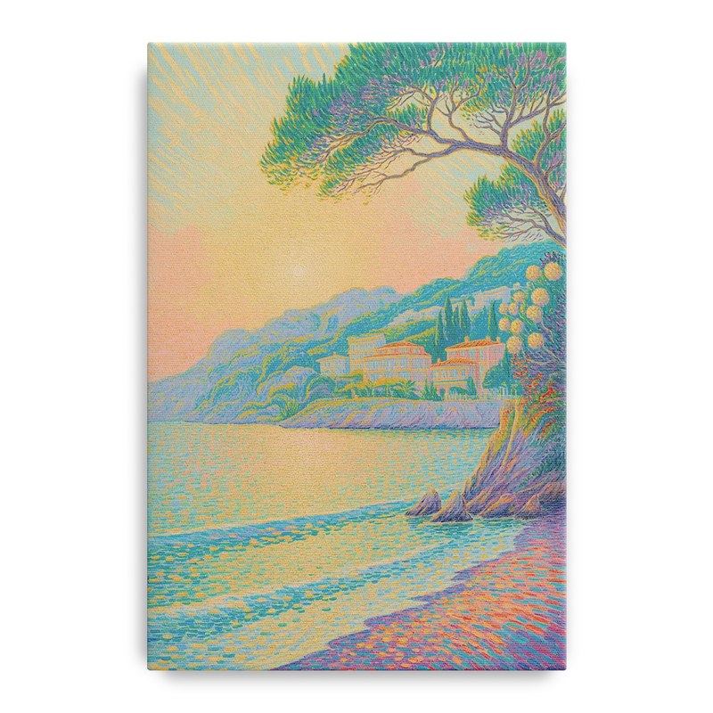 Cote d'Azur Bliss Front - Canvas Wall Art