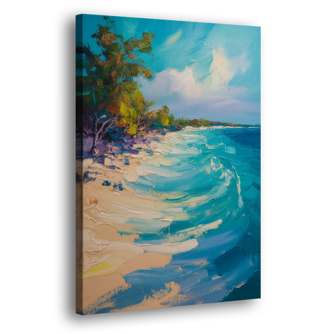 Cozumel Turquoise Coast - Canvas Wall Art