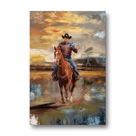 Dallas Cowboy Culture - Canvas Wall Art - Front