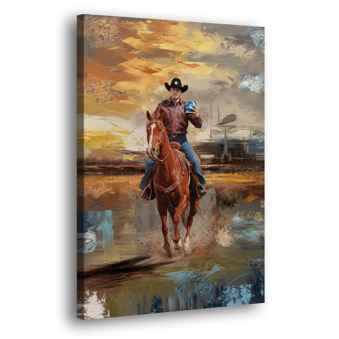 Dallas Cowboy Culture Side - Canvas Wall Art