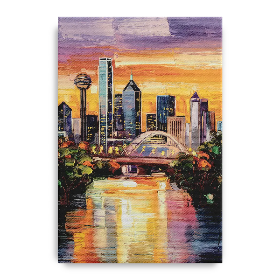 Dallas Cultural Heritage Front - Canvas Wall Art