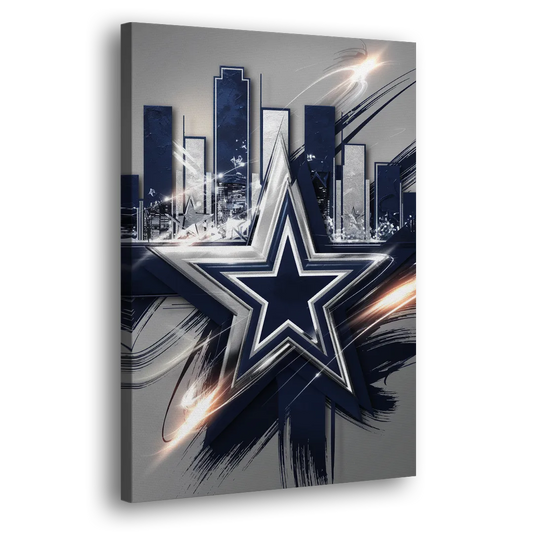 Dallas FC Team Spirit Side - Canvas Wall Art