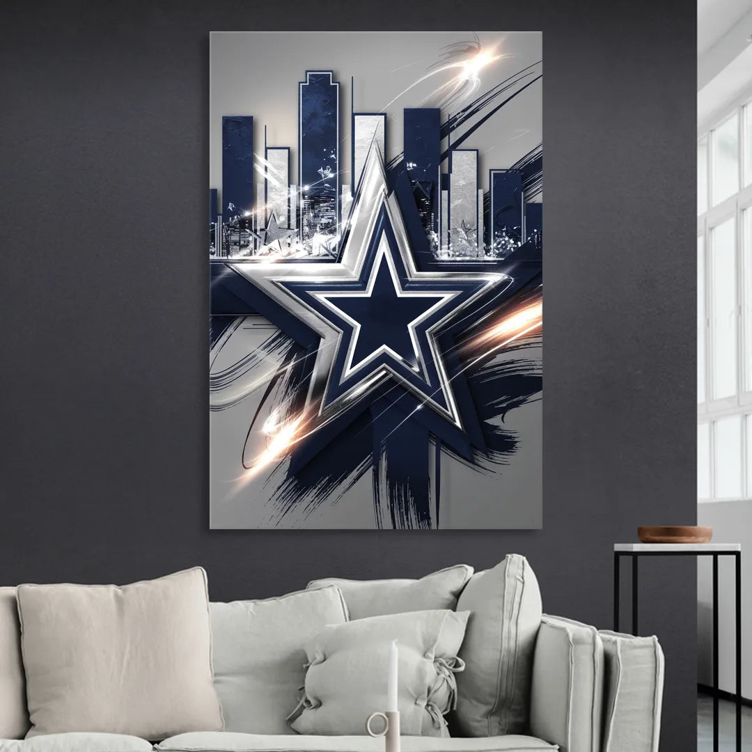 Dallas FC Team Spirit Sitting Room - Canvas Wall Art