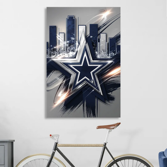 Dallas FC Team Spirit Living Room - Canvas Wall Art