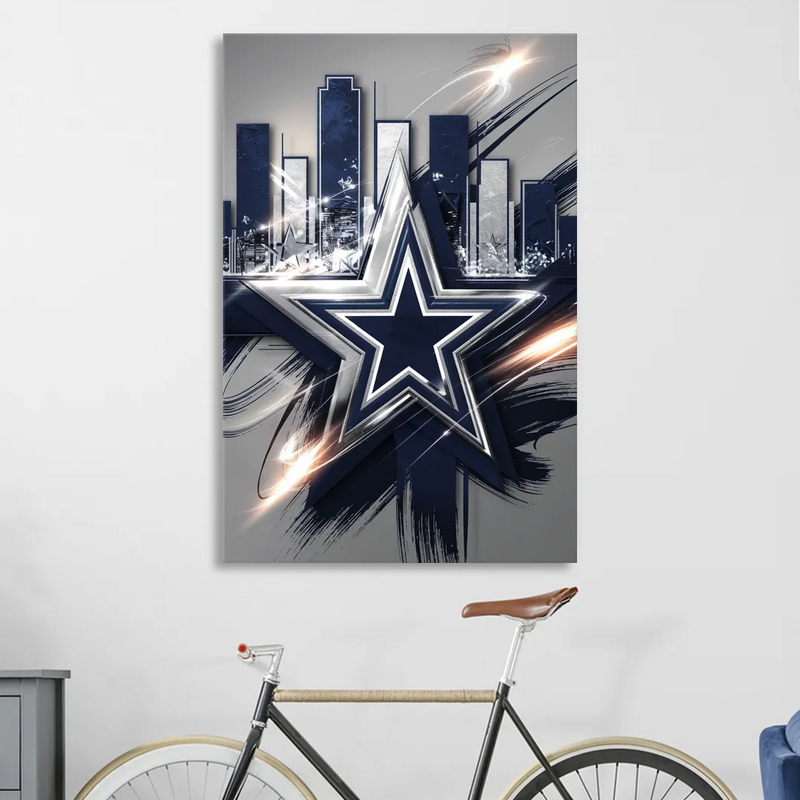 Dallas FC Team Spirit Living Room - Canvas Wall Art