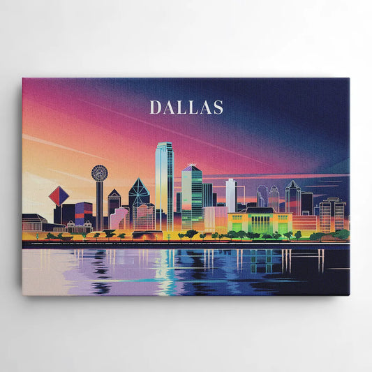 Dallas Scenic Skies - Canvas Wall Art