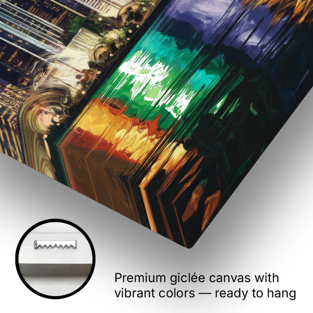 Dallas Scenic Views - Canvas Wall Art - Gallery Wrap Corner