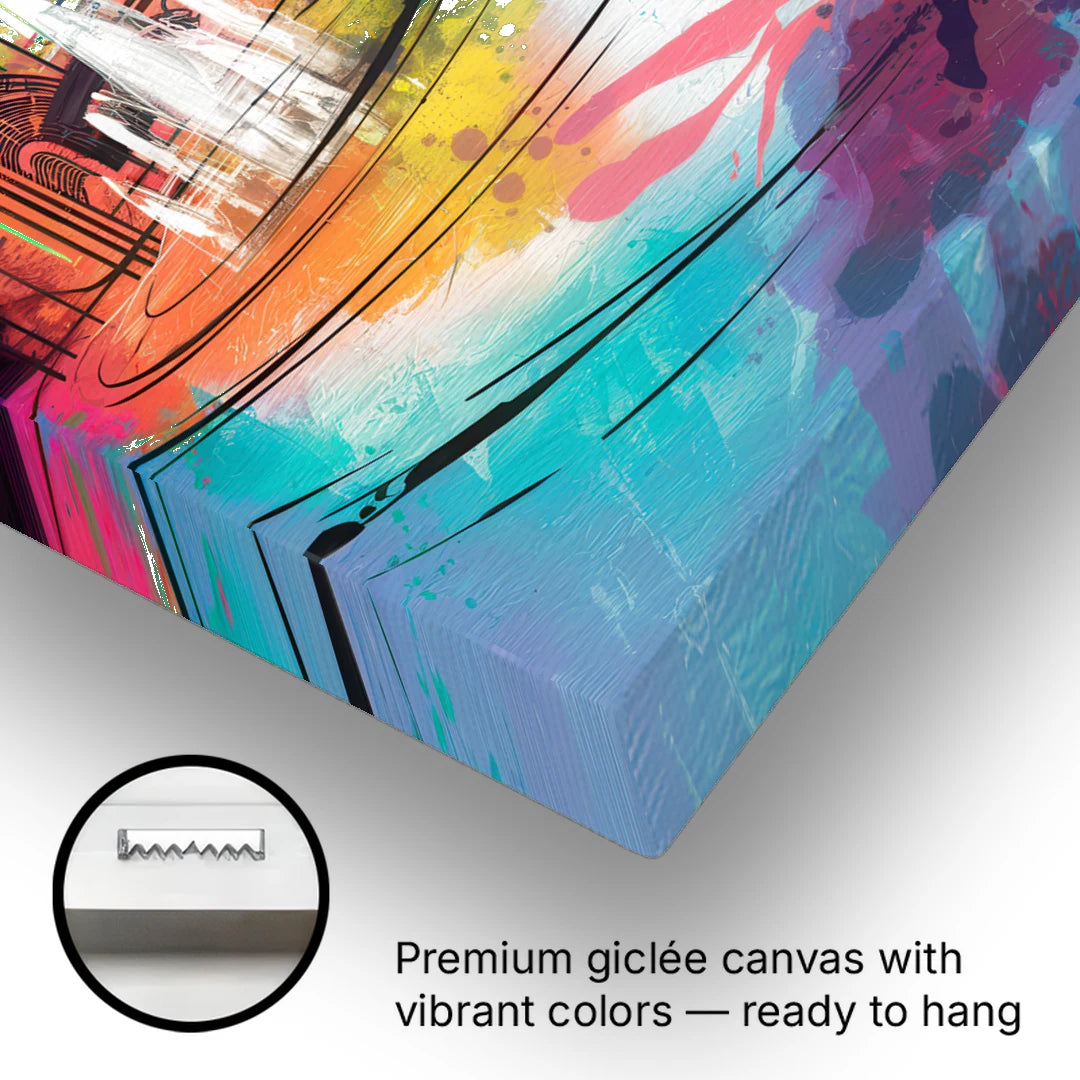Dallas State Fair Park - Canvas Wall Art - Gallery Wrap Corner