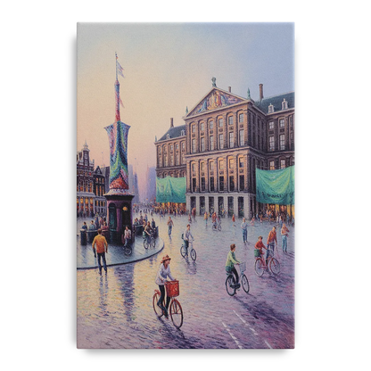 Dam Square Dreams Front - Canvas Wall Art