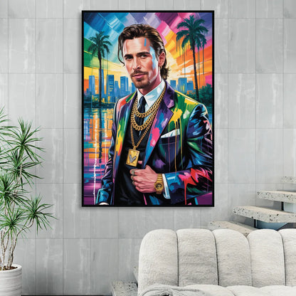 Dark Resolve 2.0 Sitting Room - Black Canvas Wall Art