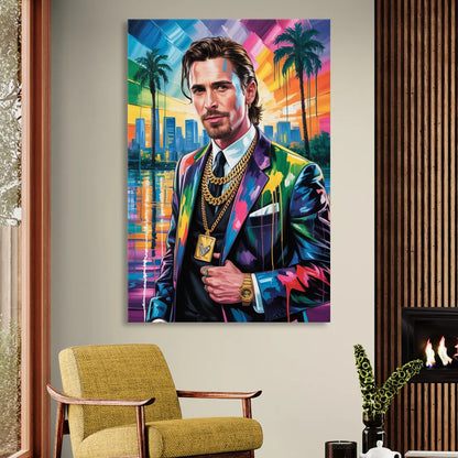 Dark Resolve 2.0 Sitting Room - Canvas Wall Art