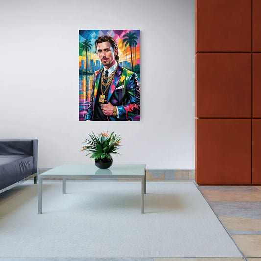 Dark Resolve 2.0 - Canvas Wall Art Living Room