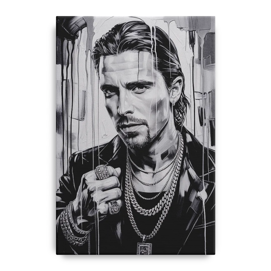 Dark Resolve Front - Canvas Wall Art