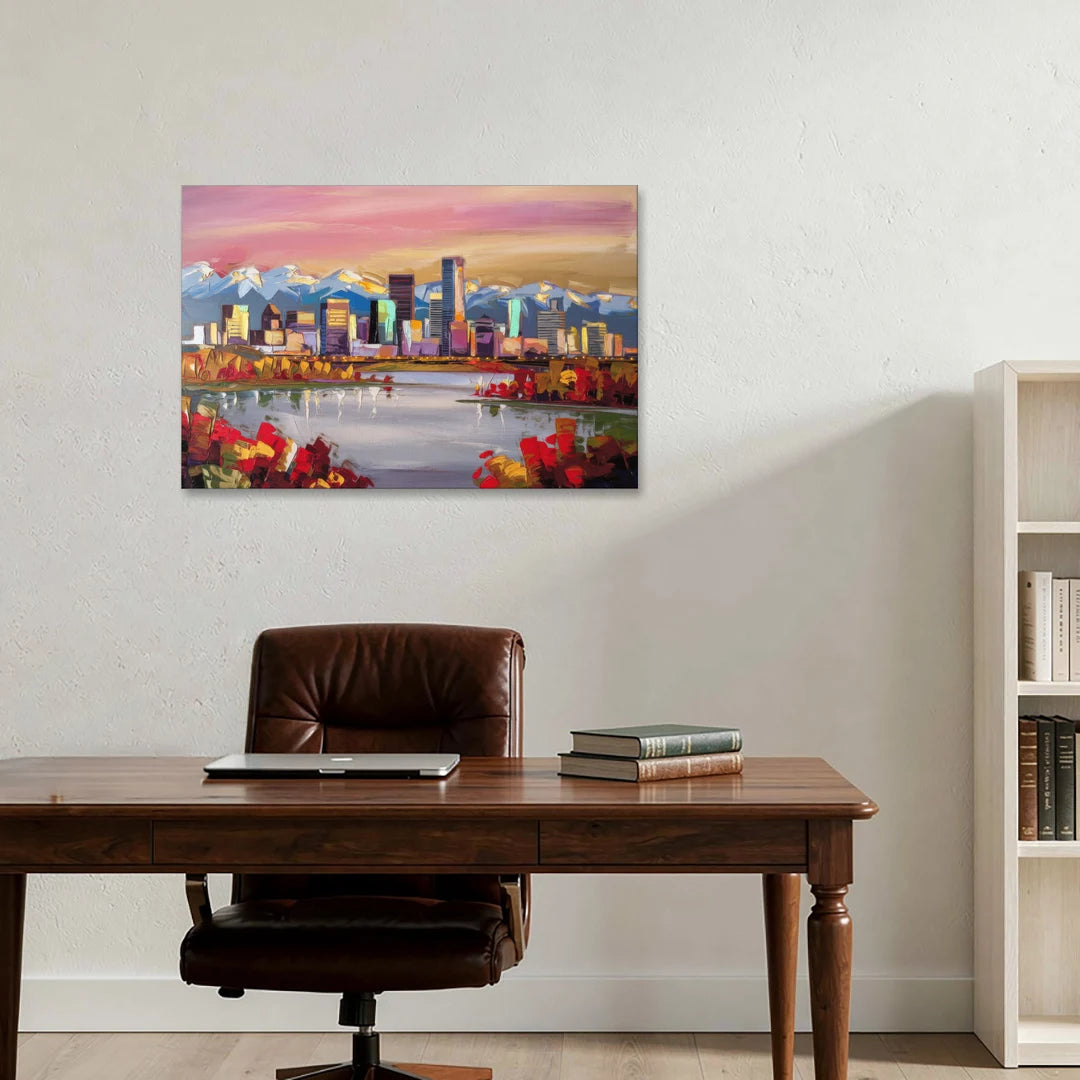 Denver Art Museum Highlights - Canvas Wall Art - Office - 36x24