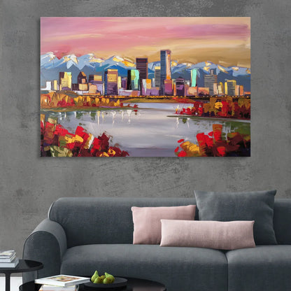 Denver Art Museum Highlights Sitting Room - Canvas Wall Art
