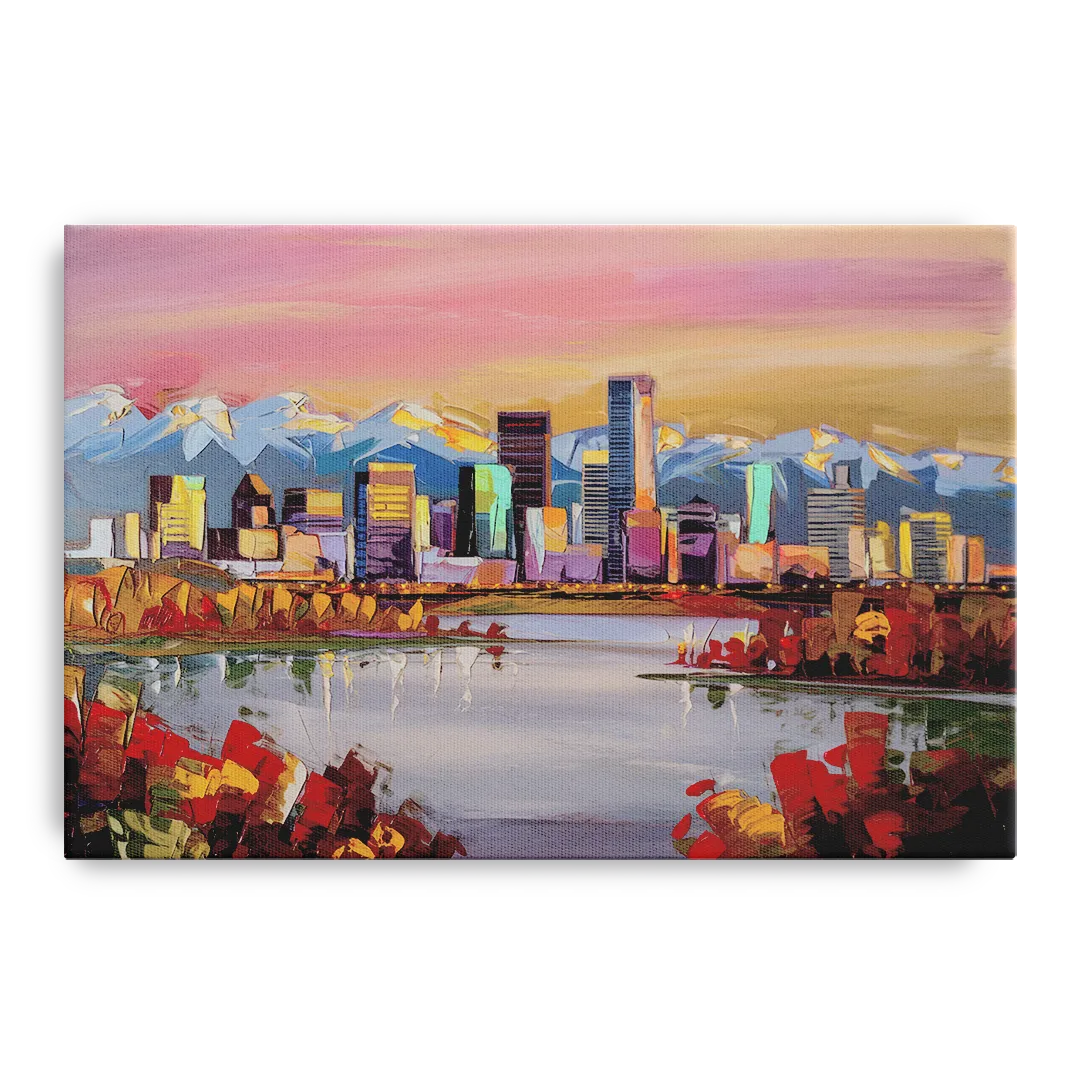 Denver Art Museum Highlights Front - Canvas Wall Art