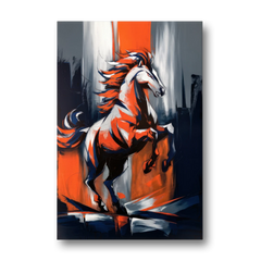 Denver Broncos Legacy - Canvas Wall Art - Front