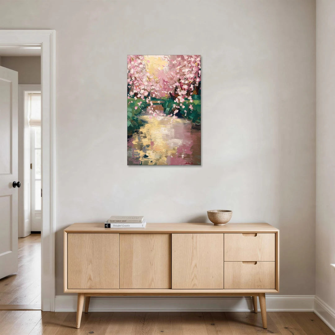 Denver Cherry Creek Charm - Canvas Wall Art - Coffee Table - 24x36
