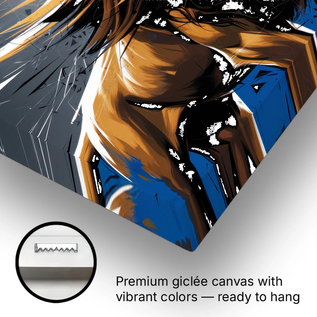 Detroit Lions Pride - Canvas Wall Art - Gallery Wrap Corner